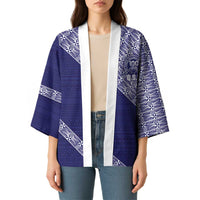 Tonga Queen Salote College Kimono 100 Years Anniversary Navy Color LT05 - Polynesian Pride