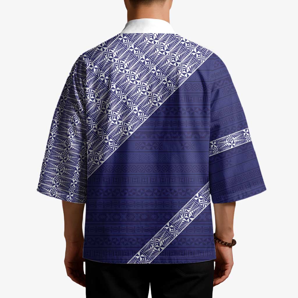 Tonga Queen Salote College Kimono 100 Years Anniversary Navy Color LT05 - Polynesian Pride