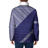 Tonga Queen Salote College Padded Jacket 100 Years Anniversary Navy Color LT05 - Polynesian Pride