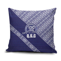 Tonga Queen Salote College Pillow Cover 100 Years Anniversary Navy Color LT05 Navy - Polynesian Pride