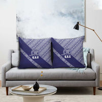Tonga Queen Salote College Pillow Cover 100 Years Anniversary Navy Color LT05 - Polynesian Pride