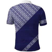 Tonga Queen Salote College Polo Shirt 100 Years Anniversary Navy Color LT05 - Polynesian Pride