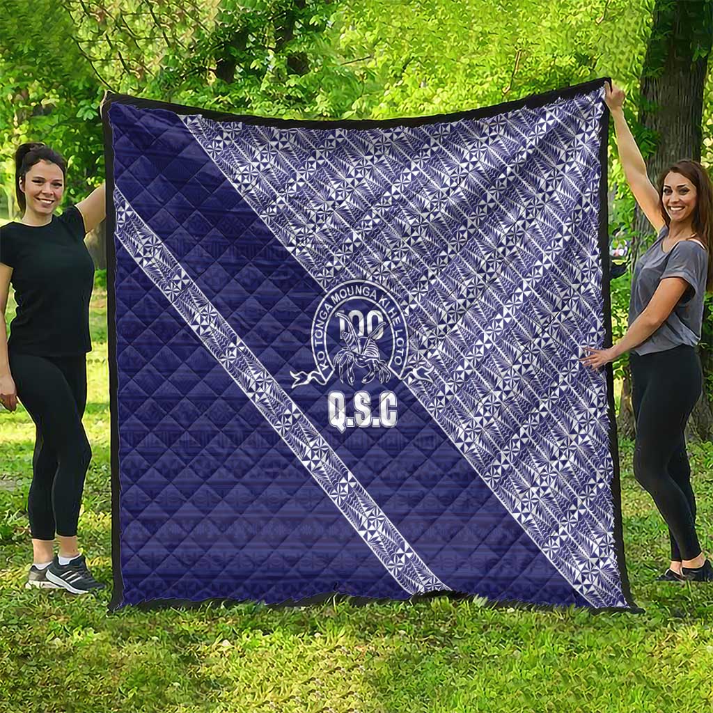 Tonga Queen Salote College Quilt 100 Years Anniversary Navy Color LT05 - Polynesian Pride