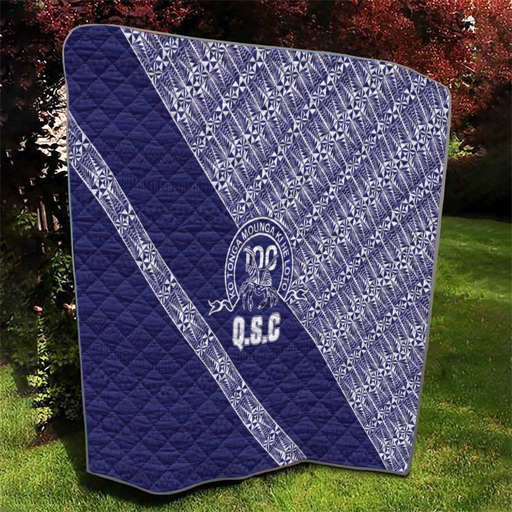 Tonga Queen Salote College Quilt 100 Years Anniversary Navy Color LT05 - Polynesian Pride