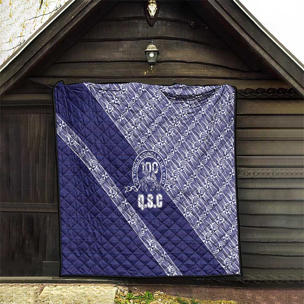 Tonga Queen Salote College Quilt 100 Years Anniversary Navy Color LT05 - Polynesian Pride