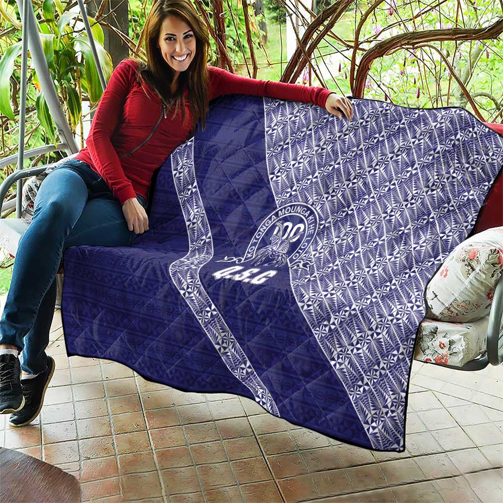 Tonga Queen Salote College Quilt 100 Years Anniversary Navy Color LT05 - Polynesian Pride