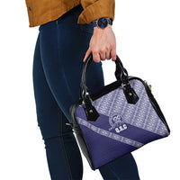 Tonga Queen Salote College Shoulder Handbag 100 Years Anniversary Navy Color LT05 - Polynesian Pride