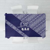Tonga Queen Salote College Tablecloth 100 Years Anniversary Navy Color LT05 Navy - Polynesian Pride