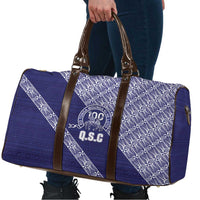 Tonga Queen Salote College Travel Bag 100 Years Anniversary Navy Color LT05 - Polynesian Pride