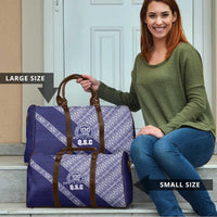 Tonga Queen Salote College Travel Bag 100 Years Anniversary Navy Color LT05 - Polynesian Pride
