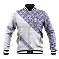 Tonga Queen Salote College Baseball Jacket 100 Years Anniversary White Color LT05 Unisex White - Polynesian Pride