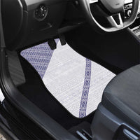 Tonga Queen Salote College Car Mats 100 Years Anniversary White Color LT05 - Polynesian Pride