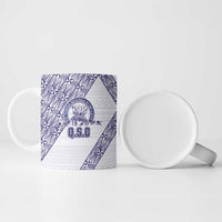 Tonga Queen Salote College Ceramic Mug 100 Years Anniversary White Color LT05 - Polynesian Pride