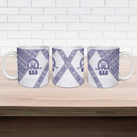 Tonga Queen Salote College Ceramic Mug 100 Years Anniversary White Color LT05 - Polynesian Pride