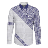 Tonga Queen Salote College Family Matching Puletasi and Hawaiian Shirt 100 Years Anniversary White Color
