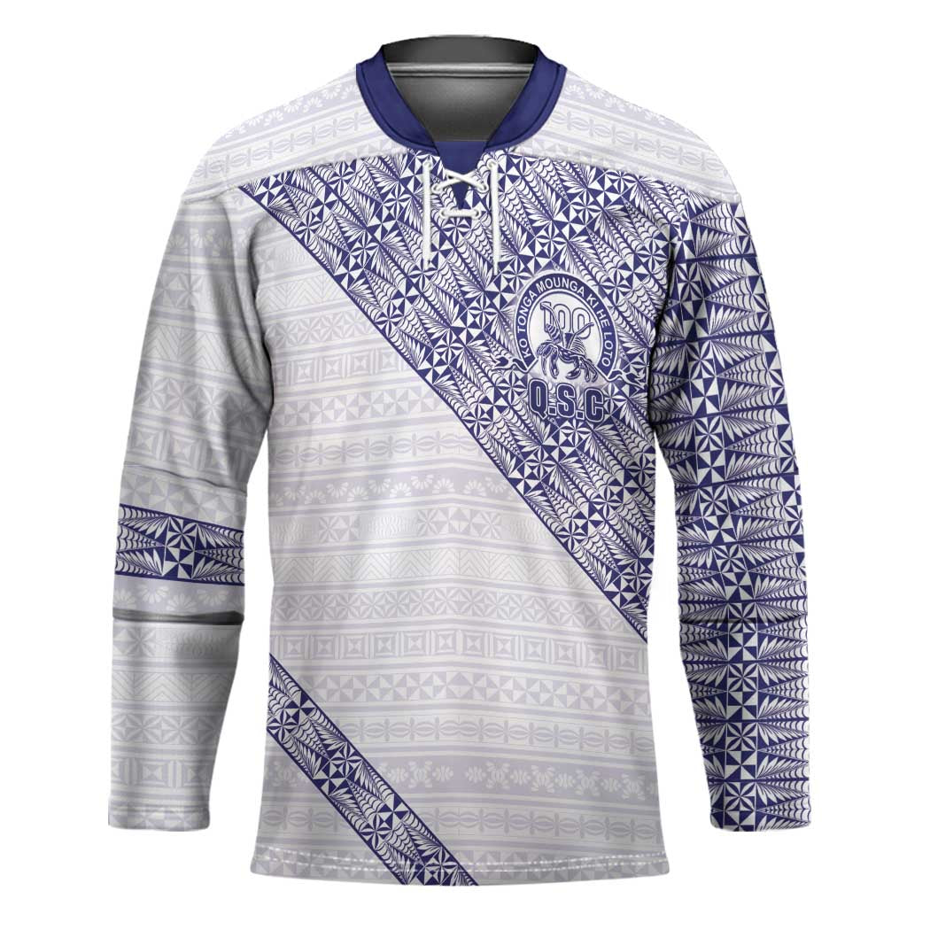 Tonga Queen Salote College Hockey Jersey 100 Years Anniversary White Color LT05 Unisex White - Polynesian Pride