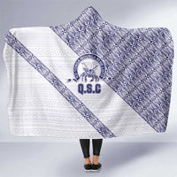 Tonga Queen Salote College Hooded Blanket 100 Years Anniversary White Color LT05 One Size White - Polynesian Pride