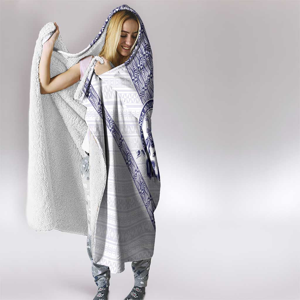Tonga Queen Salote College Hooded Blanket 100 Years Anniversary White Color LT05 - Polynesian Pride