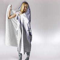 Tonga Queen Salote College Hooded Blanket 100 Years Anniversary White Color LT05 - Polynesian Pride