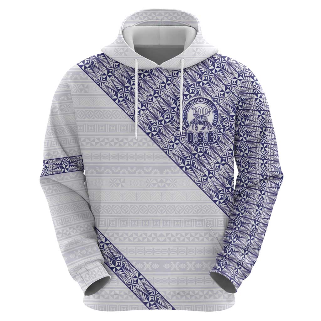 Tonga Queen Salote College Hoodie 100 Years Anniversary White Color LT05 - Polynesian Pride