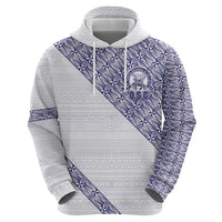 Tonga Queen Salote College Hoodie 100 Years Anniversary White Color LT05 - Polynesian Pride