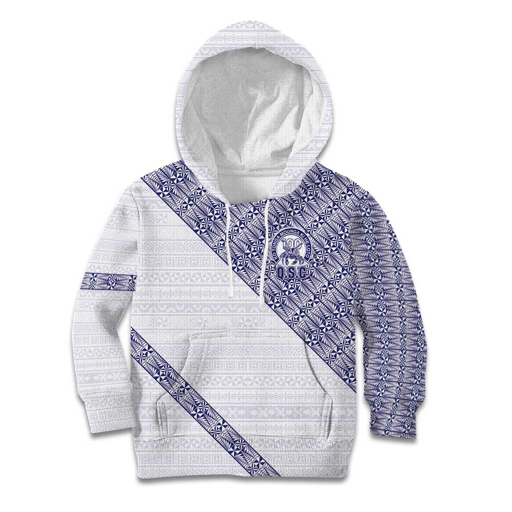 Tonga Queen Salote College Kid Hoodie 100 Years Anniversary White Color LT05 Hoodie White - Polynesian Pride