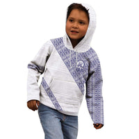 Tonga Queen Salote College Kid Hoodie 100 Years Anniversary White Color LT05 - Polynesian Pride