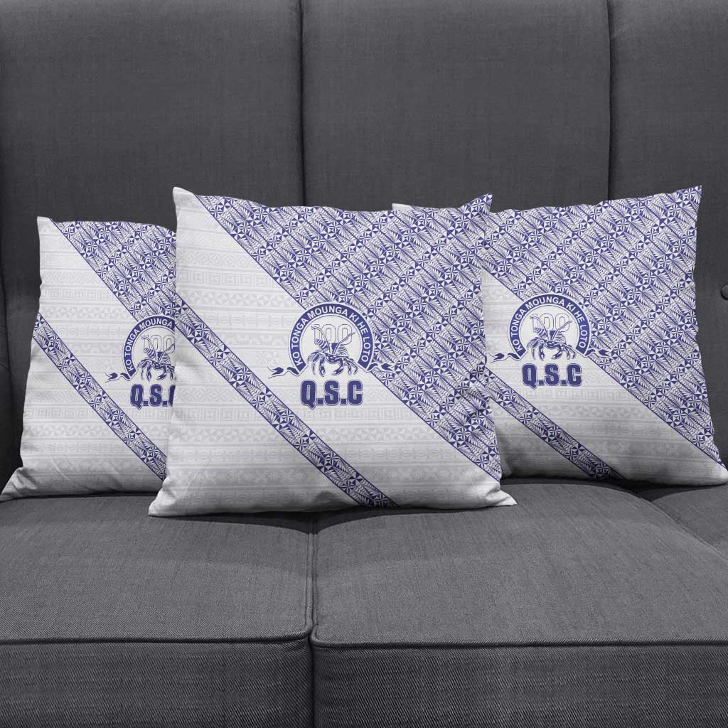 Tonga Queen Salote College Pillow Cover 100 Years Anniversary White Color LT05 - Polynesian Pride