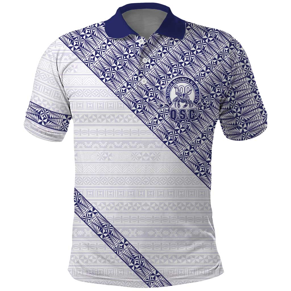 Tonga Queen Salote College Polo Shirt 100 Years Anniversary White Color LT05 White - Polynesian Pride