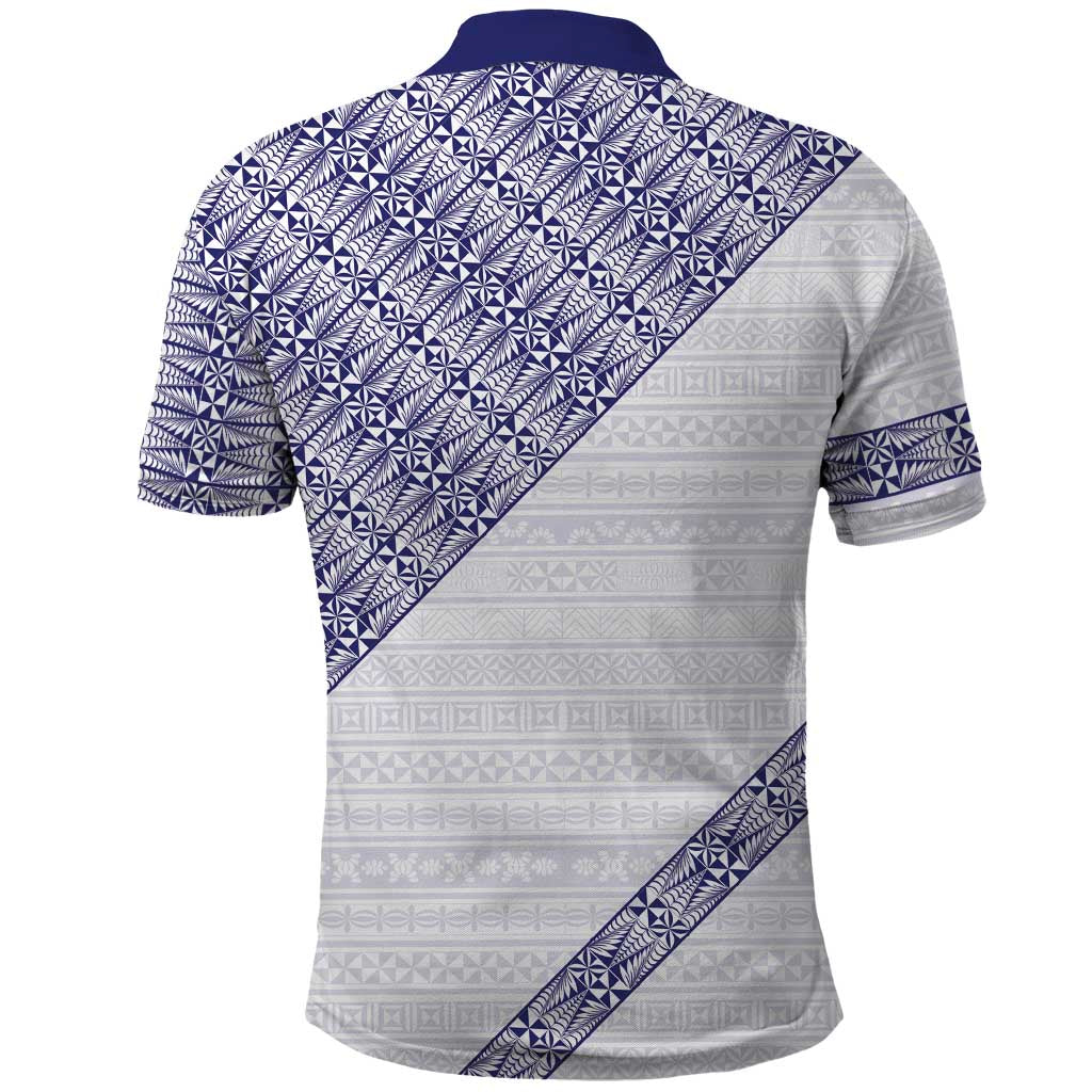 Tonga Queen Salote College Polo Shirt 100 Years Anniversary White Color LT05 - Polynesian Pride