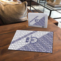 Tonga Queen Salote College Puzzle 100 Years Anniversary White Color LT05 - Polynesian Pride