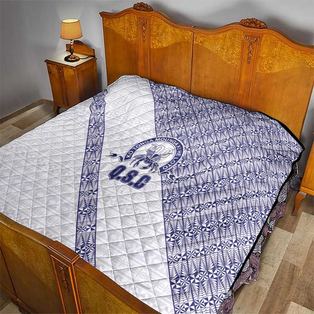Tonga Queen Salote College Quilt 100 Years Anniversary White Color