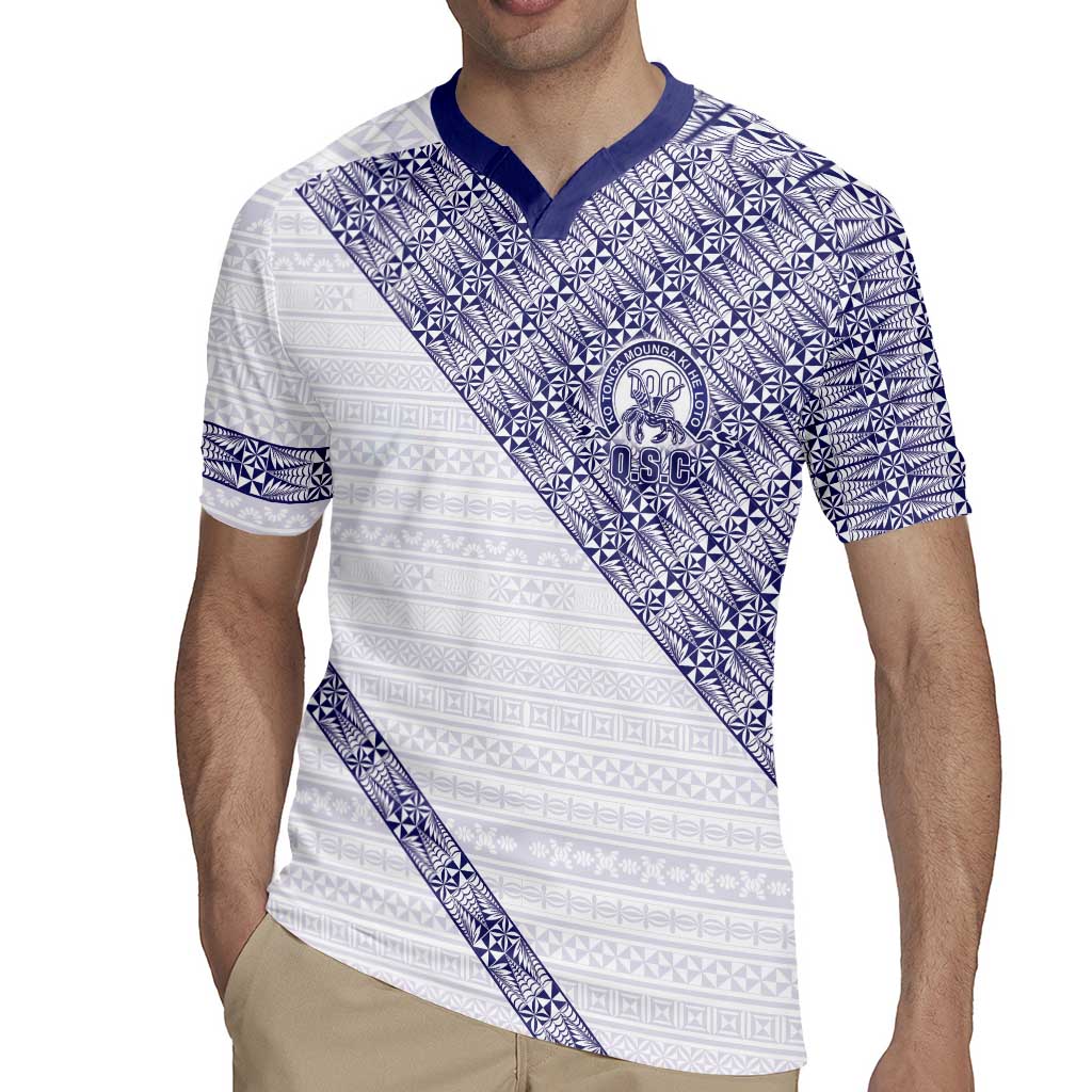 Tonga Queen Salote College Rugby Jersey 100 Years Anniversary White Color LT05 - Polynesian Pride