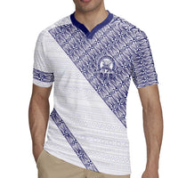 Tonga Queen Salote College Rugby Jersey 100 Years Anniversary White Color LT05 - Polynesian Pride