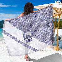 Tonga Queen Salote College Sarong 100 Years Anniversary White Color LT05 One Size 44 x 66 inches White - Polynesian Pride