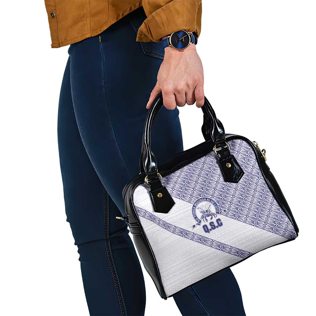 Tonga Queen Salote College Shoulder Handbag 100 Years Anniversary White Color LT05 - Polynesian Pride