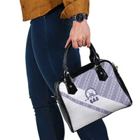 Tonga Queen Salote College Shoulder Handbag 100 Years Anniversary White Color LT05 - Polynesian Pride