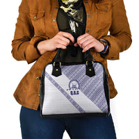 Tonga Queen Salote College Shoulder Handbag 100 Years Anniversary White Color LT05 - Polynesian Pride