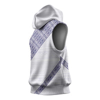 Tonga Queen Salote College Sleeveless Hoodie 100 Years Anniversary White Color