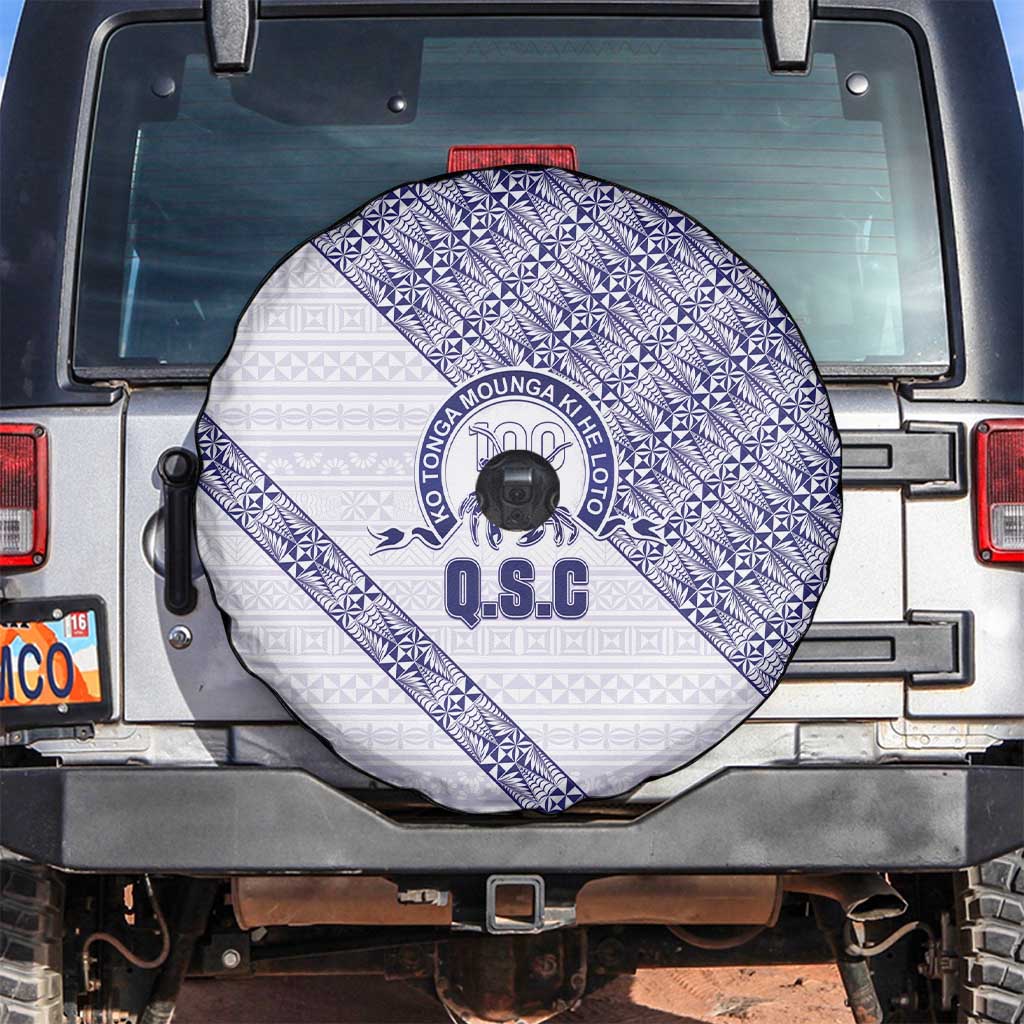 Tonga Queen Salote College Spare Tire Cover 100 Years Anniversary White Color LT05 White - Polynesian Pride