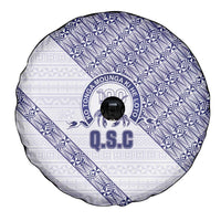 Tonga Queen Salote College Spare Tire Cover 100 Years Anniversary White Color LT05 - Polynesian Pride