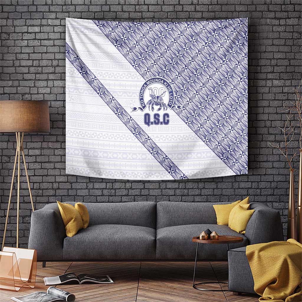Tonga Queen Salote College Tapestry 100 Years Anniversary White Color LT05 White - Polynesian Pride