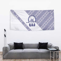 Tonga Queen Salote College Tapestry 100 Years Anniversary White Color LT05 - Polynesian Pride