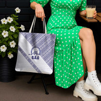 Tonga Queen Salote College Tote Bag 100 Years Anniversary White Color