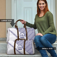 Tonga Queen Salote College Travel Bag 100 Years Anniversary White Color