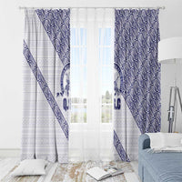 Tonga Queen Salote College Window Curtain 100 Years Anniversary White Color LT05 - Polynesian Pride