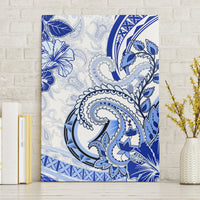 Polynesia Paisley Canvas Wall Art Mix Navy Polynesian Pattern LT05 Without Frame Navy - Polynesian Pride