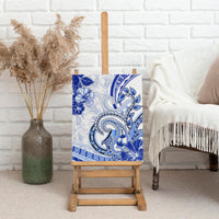 Polynesia Paisley Canvas Wall Art Mix Navy Polynesian Pattern LT05 - Polynesian Pride