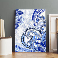Polynesia Paisley Canvas Wall Art Mix Navy Polynesian Pattern LT05 - Polynesian Pride