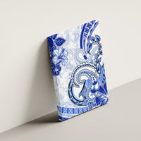 Polynesia Paisley Canvas Wall Art Mix Navy Polynesian Pattern LT05 - Polynesian Pride